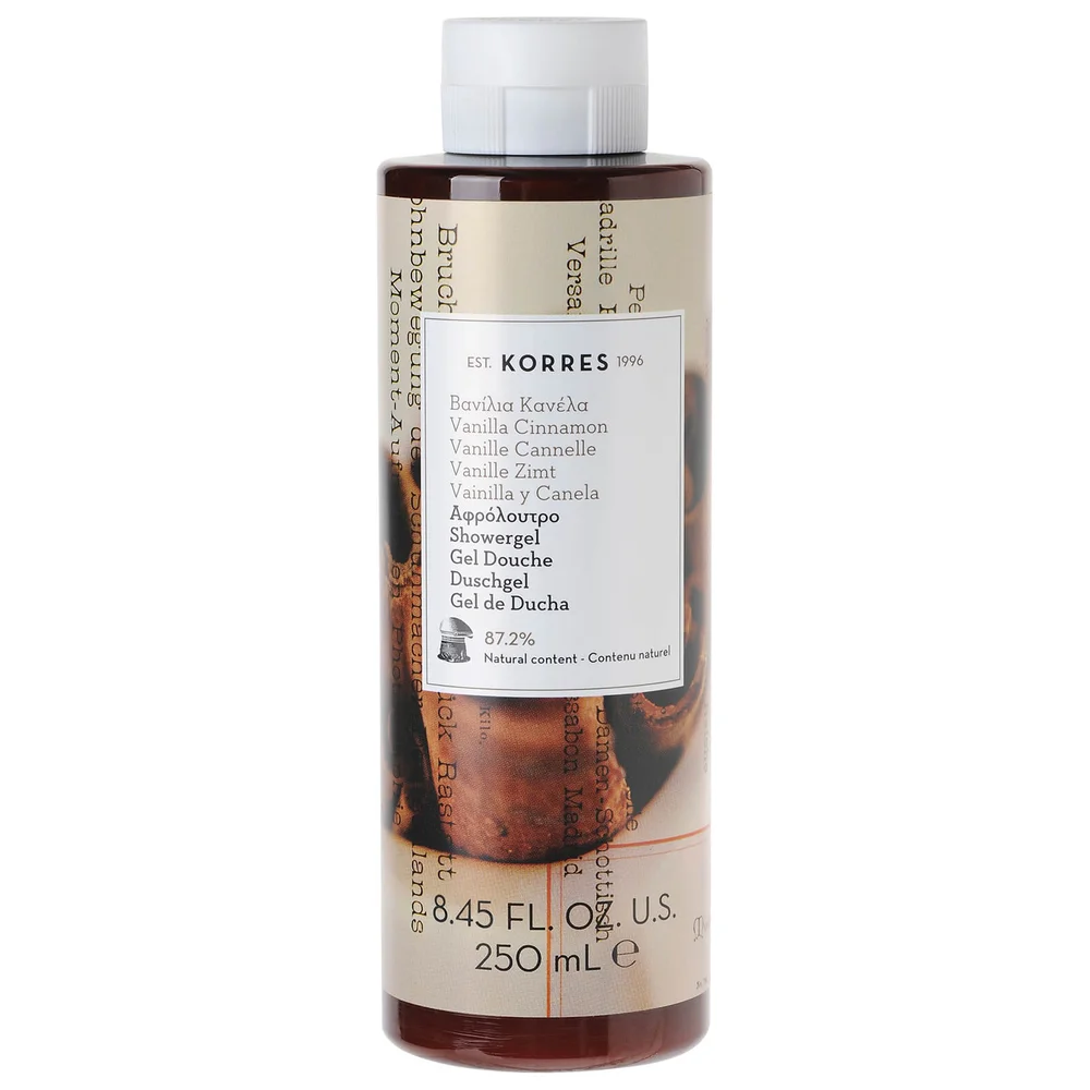 KORRES Duschgel mit Zimt und Vanille 250ml Bild 1