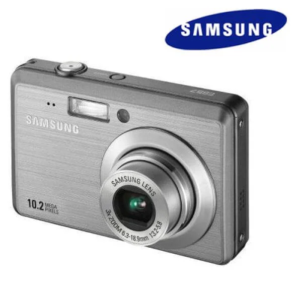 Samsung ES57 10MP 3x Optical Zoom 2.5 Inch LCD - Silver Bild 1