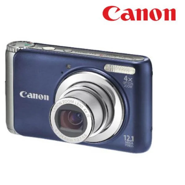 Canon PowerShot A3100 IS 12.1MP 4x Optical Zoom 2.7 Inch LCD - Blue Bild 1