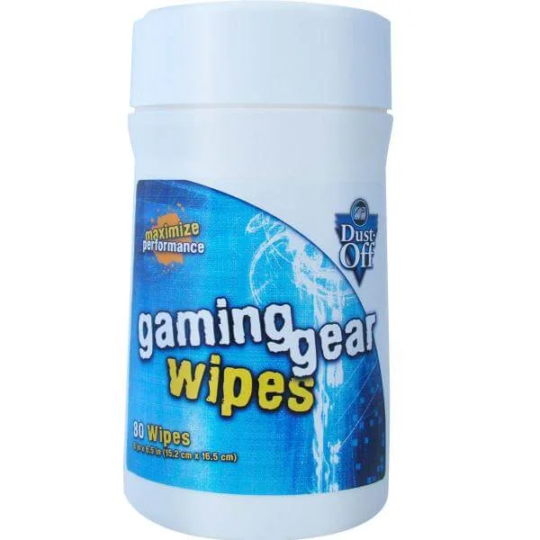 Dust-Off Gaming Gear Wipes - 80 wipes Bild 1