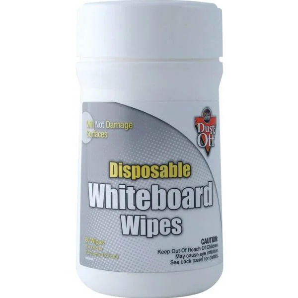 Dust-Off Disposable Whiteboard Wipes - 80 wipes Bild 1