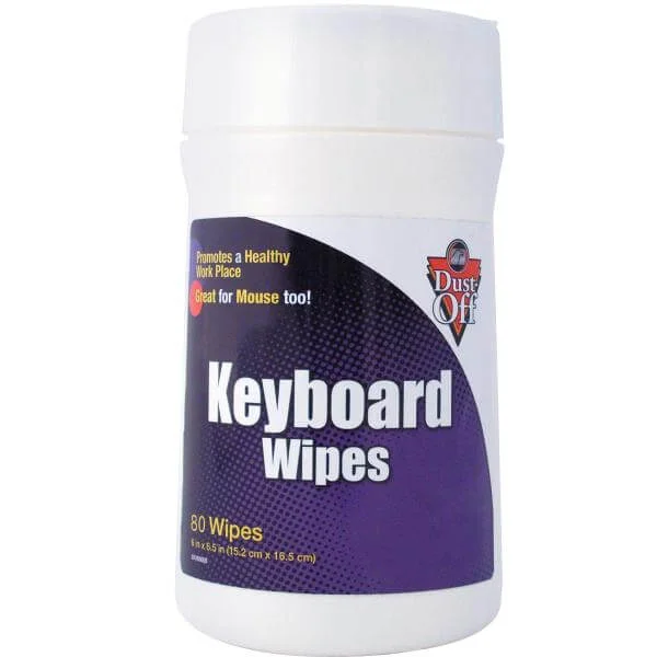 Dust-Off Keyboard Wipes - 80 wipes Bild 1