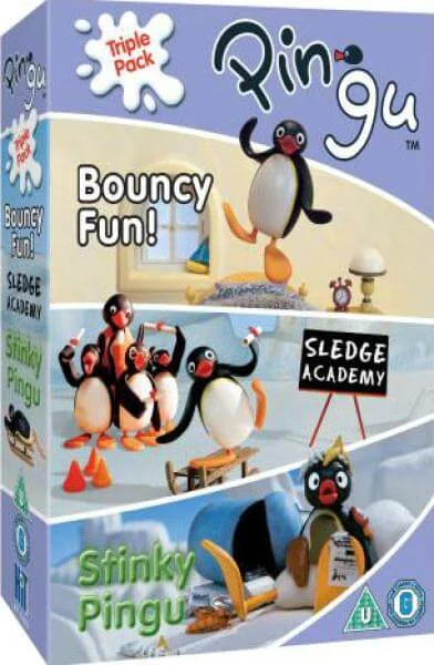 Pingu Triple Pack (Bouncy Fun! / Sledge Academy / Stinky Pingu) Bild 1