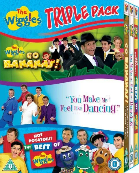 The Wiggles: Triple Pack (Go Bananas! / You Make Me Feel Like Dancing / Hot Potatoes!: The Best of The Wiggles) Bild 1