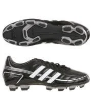 adidas Puntero V TRX Firm Ground Football Boot-Black/White/Silver - 7 - Schwarz Bild 1