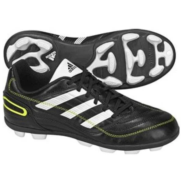 adidas Puntero V TRX Junior Turf Shoe-Black/White/Silver - 3 - Schwarz Bild 1