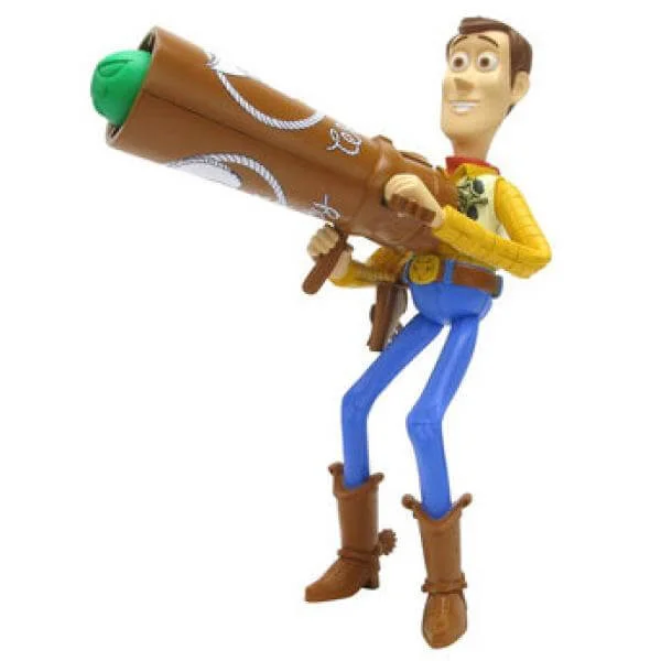 Toy Story 3 Snake Shooting Woody Figure Bild 1