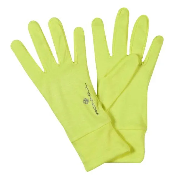 RonHill Lite Running Gloves - Yellow - S Bild 1