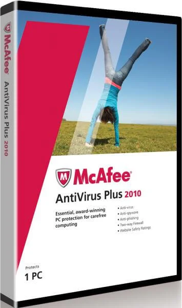 McAfee Anti Virus Plus 2010 - 1 user Bild 1