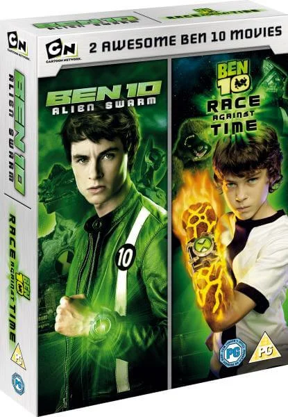 Ben 10 Alien Swarm/Race Against Time Double DVD Bild 1