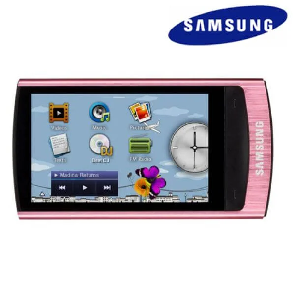 Samsung R1 8GB MP3 Player - Pink Bild 1