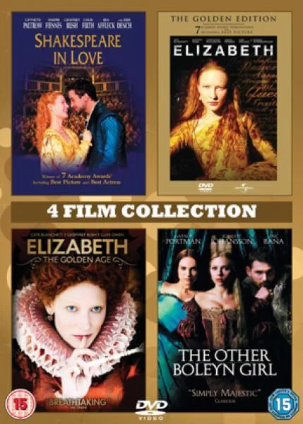 Shakespeare In Love/Elizabeth/Elizabeth: Golden Age/Other Boleyn Girl Bild 1