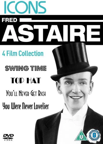 Fred Astaire: Swing Time/Top Hat/You'll Never Get Rich/You Were Never Lovelier Bild 1