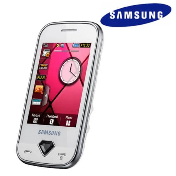 Samsung S7070 Diva Sim Free Mobile Phone - White Bild 1