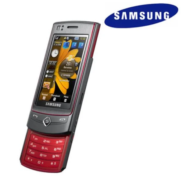 Samsung S8300 Tocco Sim Free Mobile Phone - Black/Red Bild 1
