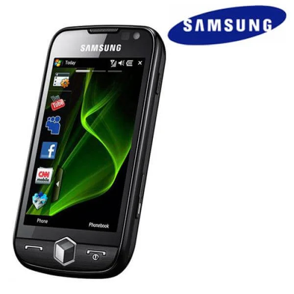 Samsung I8000 Omnia 2GB Sim Free Mobile Phone - Red/Black Bild 1