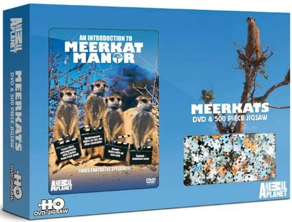 Animal Planet: Meerkat Manor DVD/Jigsaw Gift Pack Bild 1