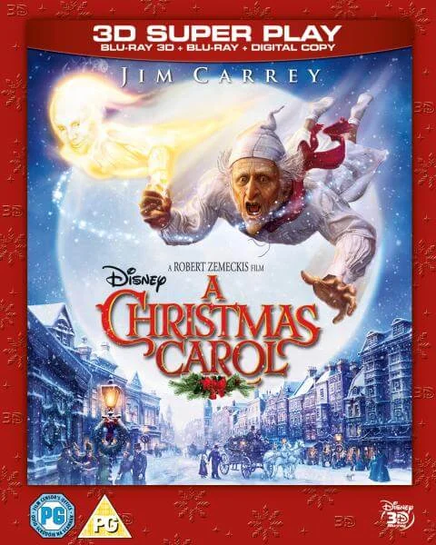 A Christmas Carol (2010): 3D Super Play (Includes 3D Blu-ray, 2D Blu-ray and Digital Copy) Bild 1