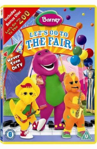 Barney - Let's Go to the Fair / Let's Go to the Zoo Bild 1
