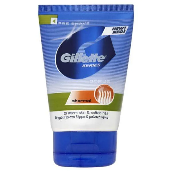 Gillette Cleansing Thermal Face Scrub 100ml Bild 1