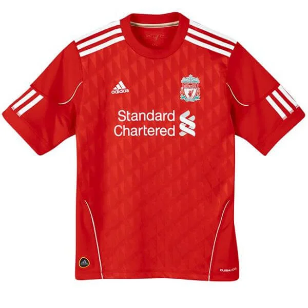Liverpool Home Shirt 2010/12 Short Sleeve – Kids - 8 - Rot Bild 1
