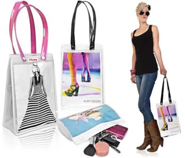 Clippy Customisable Tote Bags - Eine Größe - Schwarz Bild 1