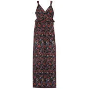 French Connection Damen Print Maxi Kleid - Schwarz - 6 - Schwarz Bild 1