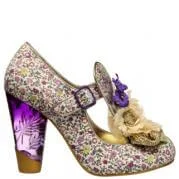 Irregular Choice Women's Can't Touch This Heels - Cream/Purple - 3 - Cream Bild 1