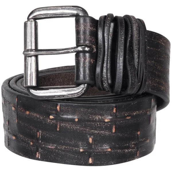 Religion deboss/emboss cross belt - S - Schwarz Bild 1