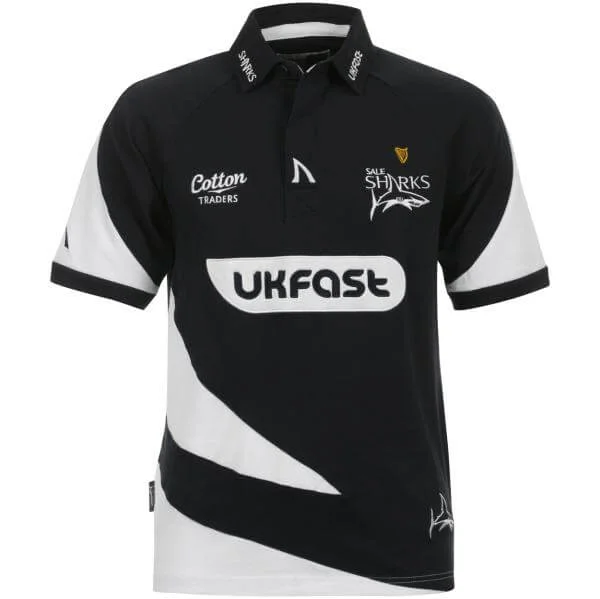 Cotton Traders Men's Sale Sharks Home Shirt SS - Navy - S - Marineblau Bild 1
