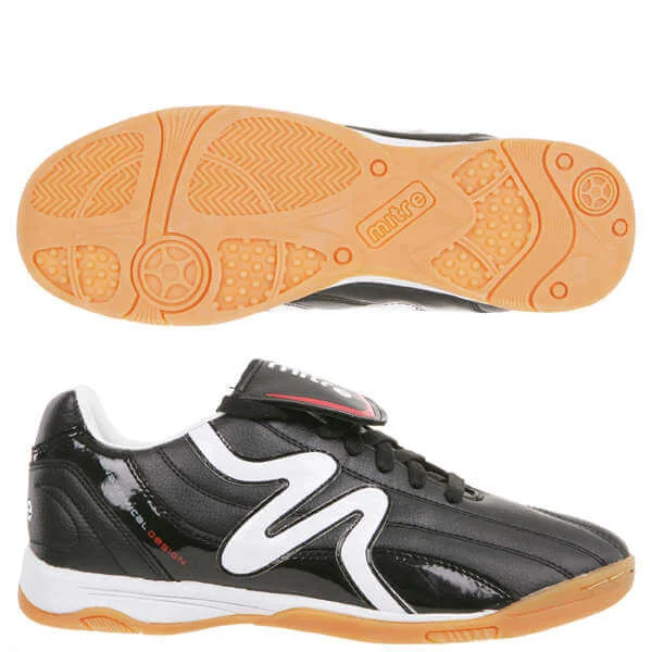 Mitre M2 Sport Men's Indoor Football Trainers - 7 - Schwarz Bild 1
