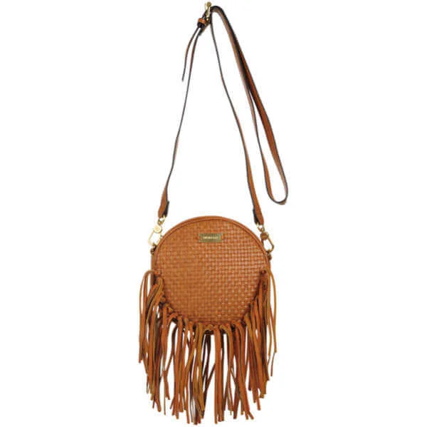 Fiorelli Portobello Fringed Cross Body Bag - Tan Bild 1
