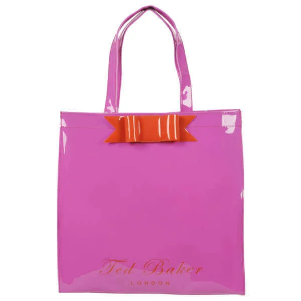 Ted Baker Ikon Bow Tote Bag - Bright Pink Bild 1