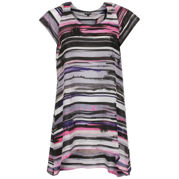 Full Circle Women's Kahlo Habatai Top - Purple - M - Violet Bild 1