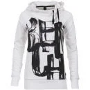 Bench Women's Tribeca Print Hoody - White - M - Weiß Bild 1