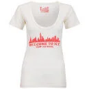 Local Celebrity Women's Welcome To NY Tee - Cream - L - Cream Bild 1