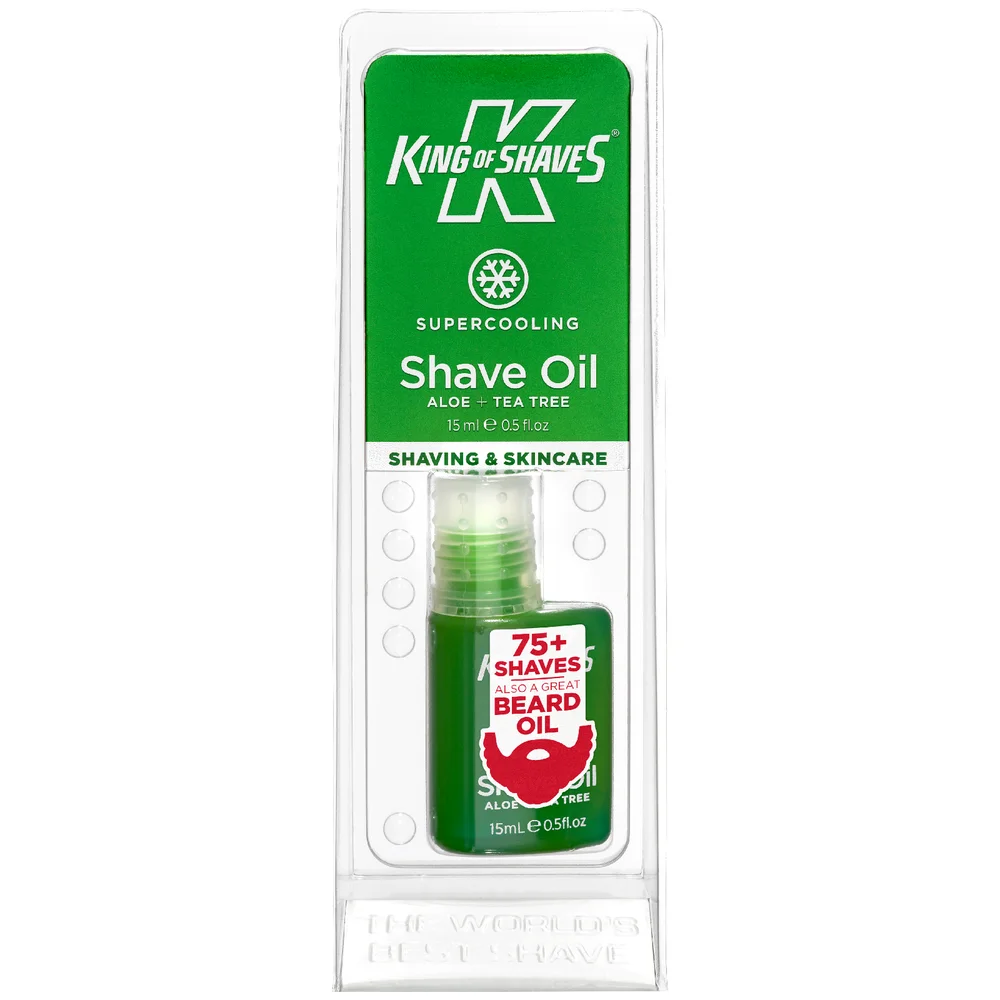 King of Shaves Alpha Shave Oil Cooling 15ml Bild 1