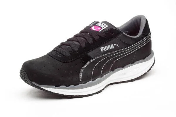 Puma BodyTrain LS Sheen - Black/White/Grey - 3 - Black/White Bild 1