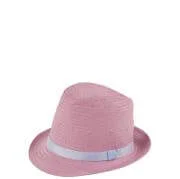 Womens Contrast trim Trilby - Eine Größe - Heather Bild 1