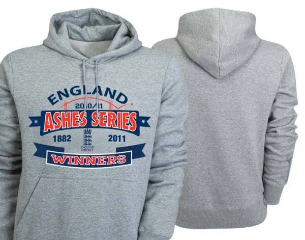 Ashes Winners Hoody - Grey Marl - S - Grau meliert Bild 1
