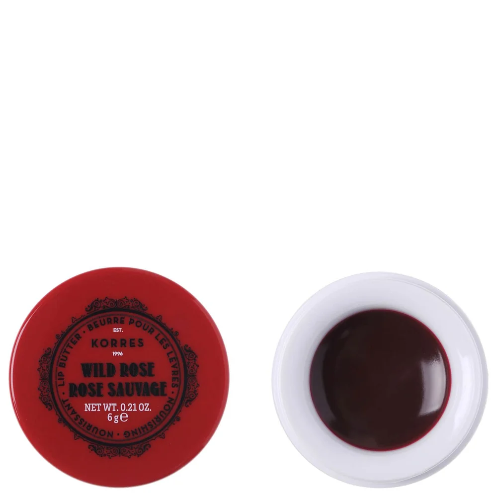 KORRES Natural Wild Rose Lip Butter 6g Bild 1