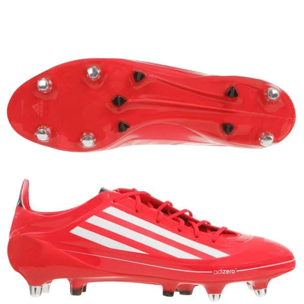adidas Adizero RS7 Pro Rugby Boots - 11 - Black/Red Bild 1