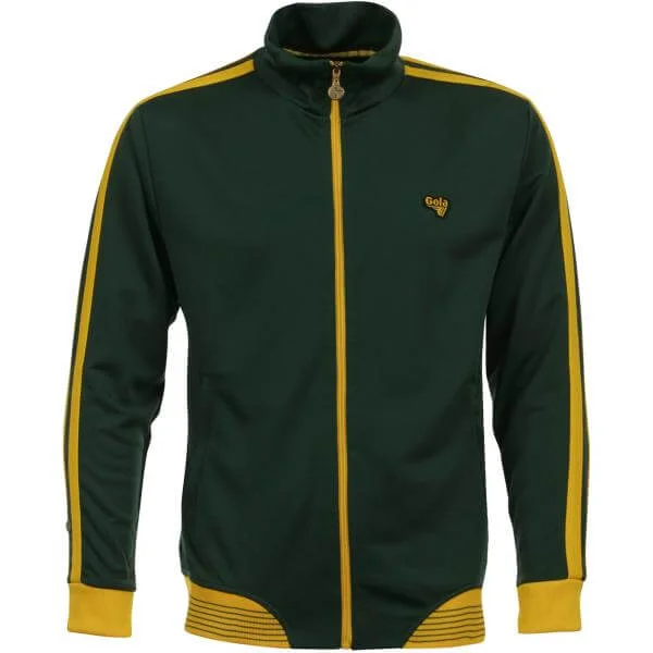 Men's Gola Cohen Track Jacket - Deep Green - S - Grün Bild 1
