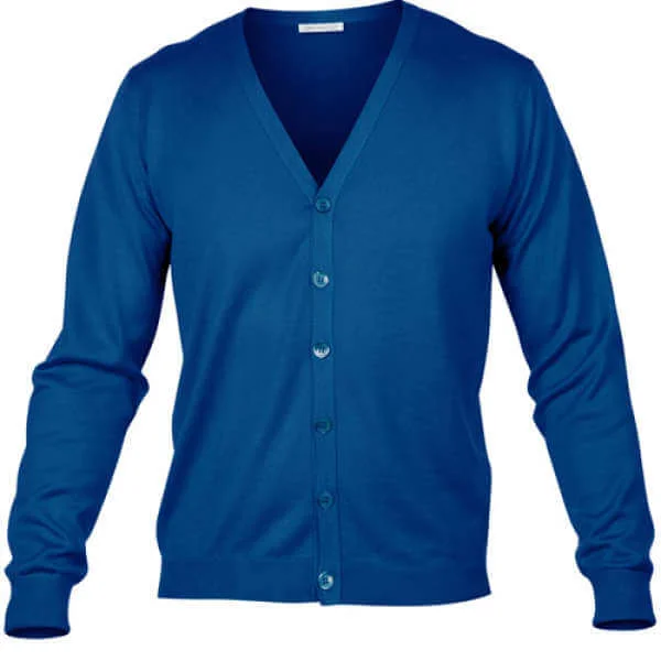 John Smedley Blackwell Cardigan - S - Blau Bild 1