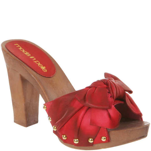 Moda In Pelle Women's Lancer Shoes - Red - 3 - Rot Bild 1