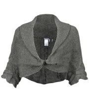 Firetrap Hugs shawl collar knit shrug - Eine Größe - GreyMarl Bild 1