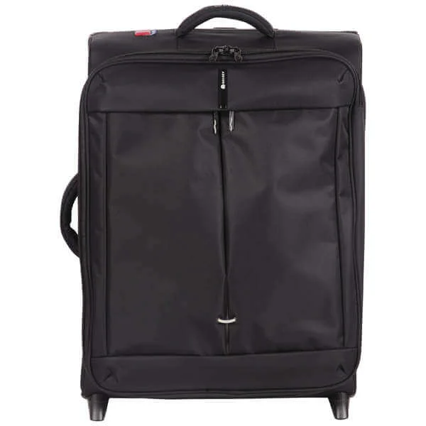 Delsey Fiber Lite 50Cm Expandable Cabin Trolley Case - Black Bild 1