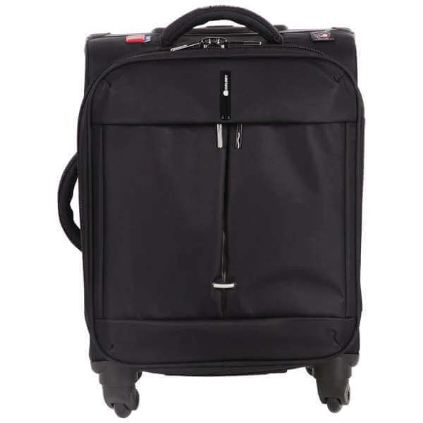 Delsey Fiber Lite 53Cm 4 -Wheel Cabin Trolley Case - Black Bild 1