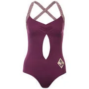 John Galliano Women's Anchor Swimsuit - Violet - 12 - Violet Bild 1