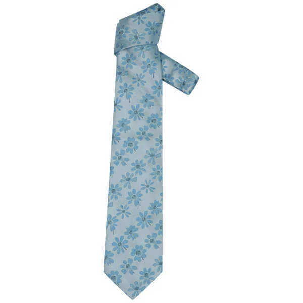 Hugo Boss Men's Tie Bt93 11109 - Baby Blue Bild 1